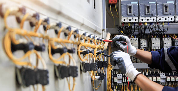 Professional Electrician technician working in Silverton, OH